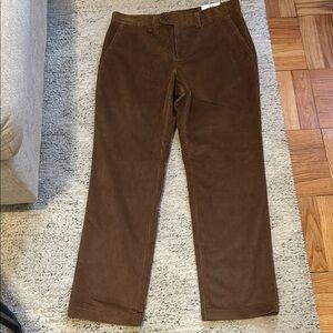 Men's Brown Corduroy Pants